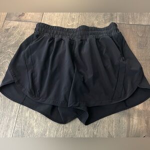 Lululemon Track That Mid-Rise Lined Short 5” Black Size 10